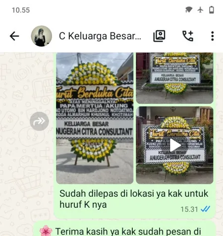 Pengiriman Papan Bunga Duka Tasikmalaya