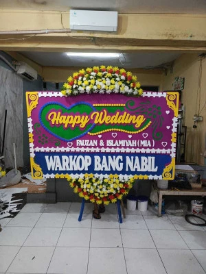 Papan Bunga di Tasikmalaya