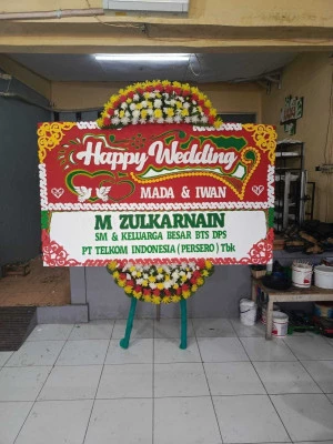 Papan Bunga di Tasikmalaya