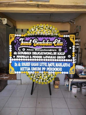 Papan Bunga di Tasikmalaya
